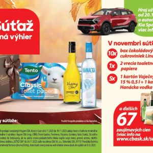 CBA súťaž - Výherná listina