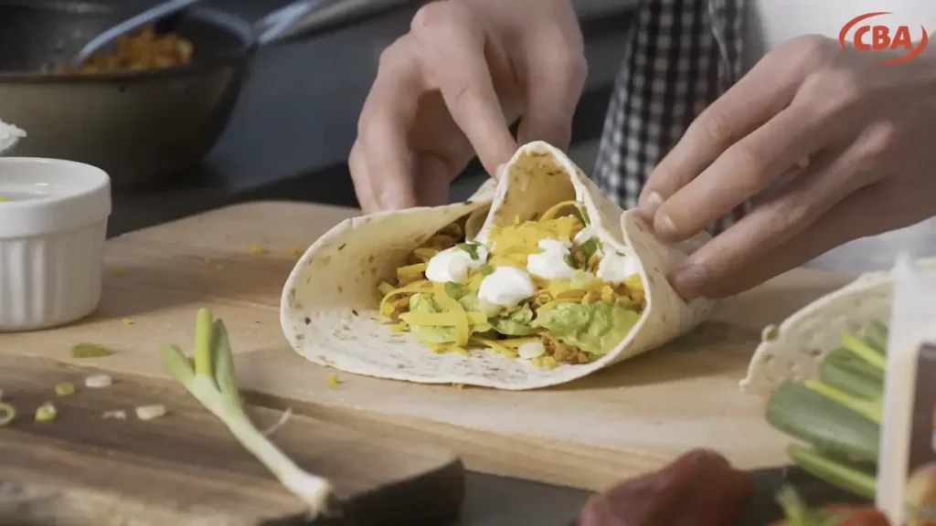 Domáce burrito s CBA