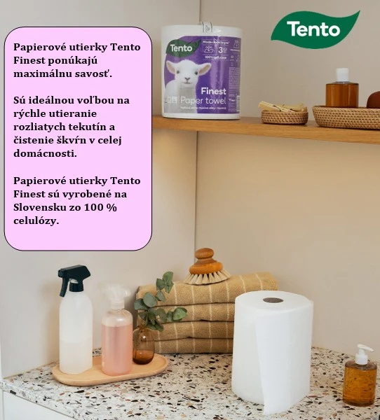 Tento Finest – papierové utierky